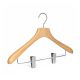 HGR-WD-003 – Wooden beech hanger with trouser clips